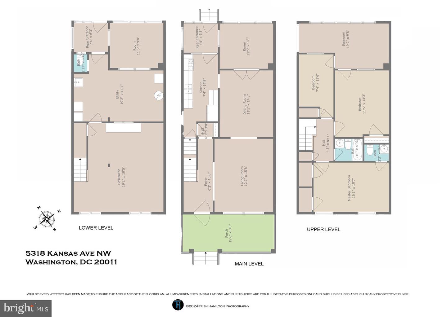 5318 KANSAS AVE NW, WASHINGTON, District Of Columbia 20011, 4 Bedrooms Bedrooms, ,1 BathroomBathrooms,Residential,For sale,5318 KANSAS AVE NW,DCDC2170194 MLS # DCDC2170194