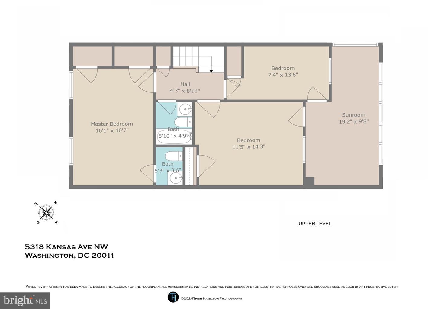 5318 KANSAS AVE NW, WASHINGTON, District Of Columbia 20011, 4 Bedrooms Bedrooms, ,1 BathroomBathrooms,Residential,For sale,5318 KANSAS AVE NW,DCDC2170194 MLS # DCDC2170194