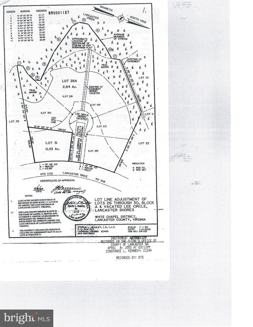 503 LANCASTER CREEK DR, LANCASTER, Virginia 22503, ,Land,For sale,503 LANCASTER CREEK DR,VALV2000640 MLS # VALV2000640