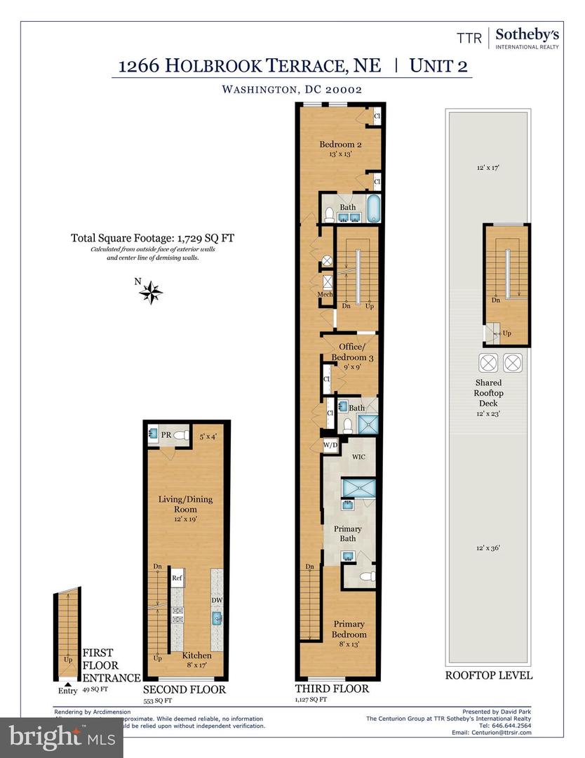 1266 HOLBROOK TER NE #B, WASHINGTON, District Of Columbia 20002, 2 Bedrooms Bedrooms, ,3 BathroomsBathrooms,Residential,For sale,1266 HOLBROOK TER NE #B,DCDC2172224 MLS # DCDC2172224