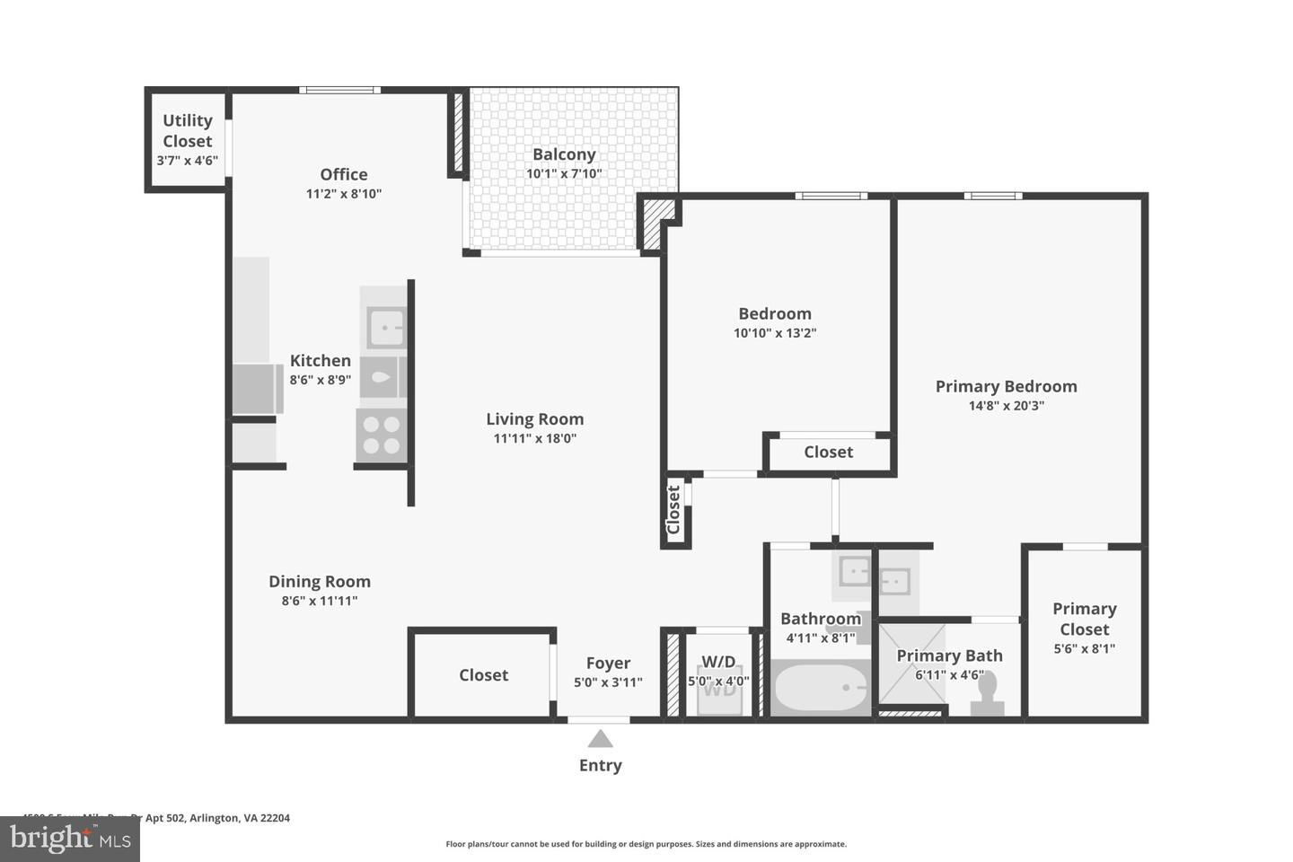 4500 S FOUR MILE RUN DR #502, ARLINGTON, Virginia 22204, 2 Bedrooms Bedrooms, ,2 BathroomsBathrooms,Residential,For sale,4500 S FOUR MILE RUN DR #502,VAAR2051832 MLS # VAAR2051832