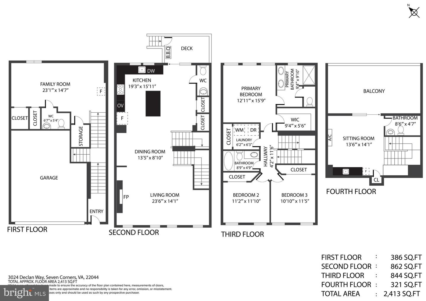 3024 DECLAN WAY, FALLS CHURCH, Virginia 22044, 4 Bedrooms Bedrooms, ,2 BathroomsBathrooms,Residential,For sale,3024 DECLAN WAY,VAFX2214594 MLS # VAFX2214594