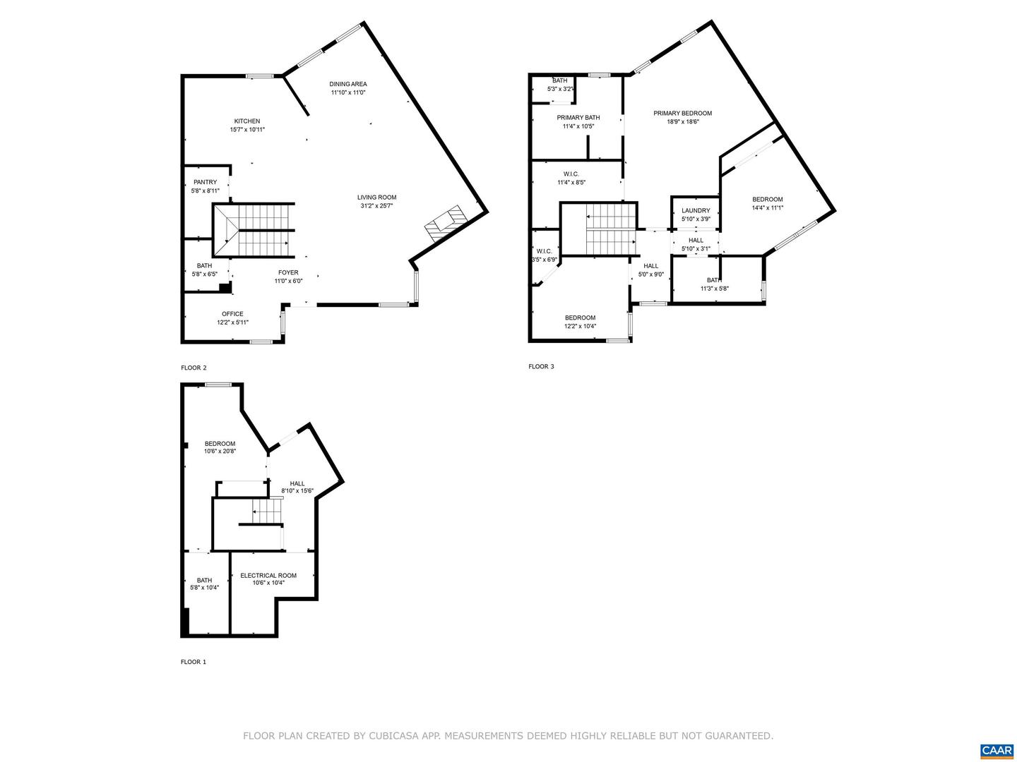 1286 CHATHAM RDG, CHARLOTTESVILLE, Virginia 22901, 4 Bedrooms Bedrooms, ,3 BathroomsBathrooms,Residential,For sale,1286 CHATHAM RDG,659700 MLS # 659700