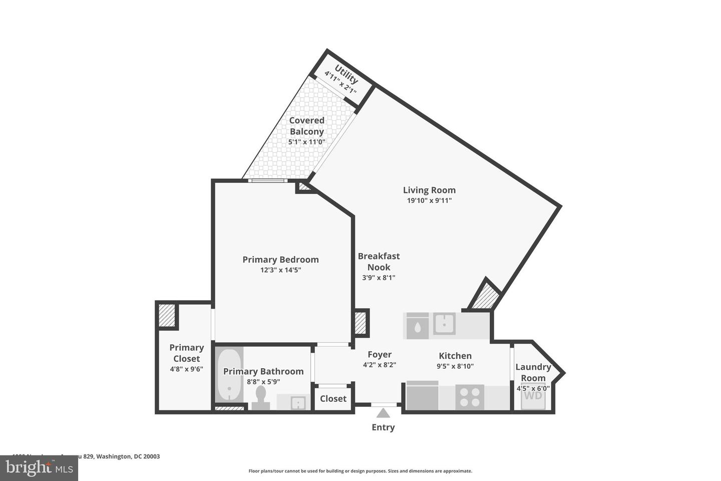 1000 NEW JERSEY AVE SE #829, WASHINGTON, District Of Columbia 20003, 1 Bedroom Bedrooms, ,1 BathroomBathrooms,Residential,For sale,1000 NEW JERSEY AVE SE #829,DCDC2173102 MLS # DCDC2173102