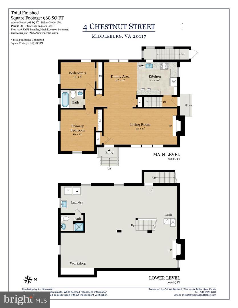 4 CHESTNUT - LOT A ST, MIDDLEBURG, Virginia 20117, 2 Bedrooms Bedrooms, ,1 BathroomBathrooms,Residential,For sale,4 CHESTNUT - LOT A ST,VALO2085978 MLS # VALO2085978