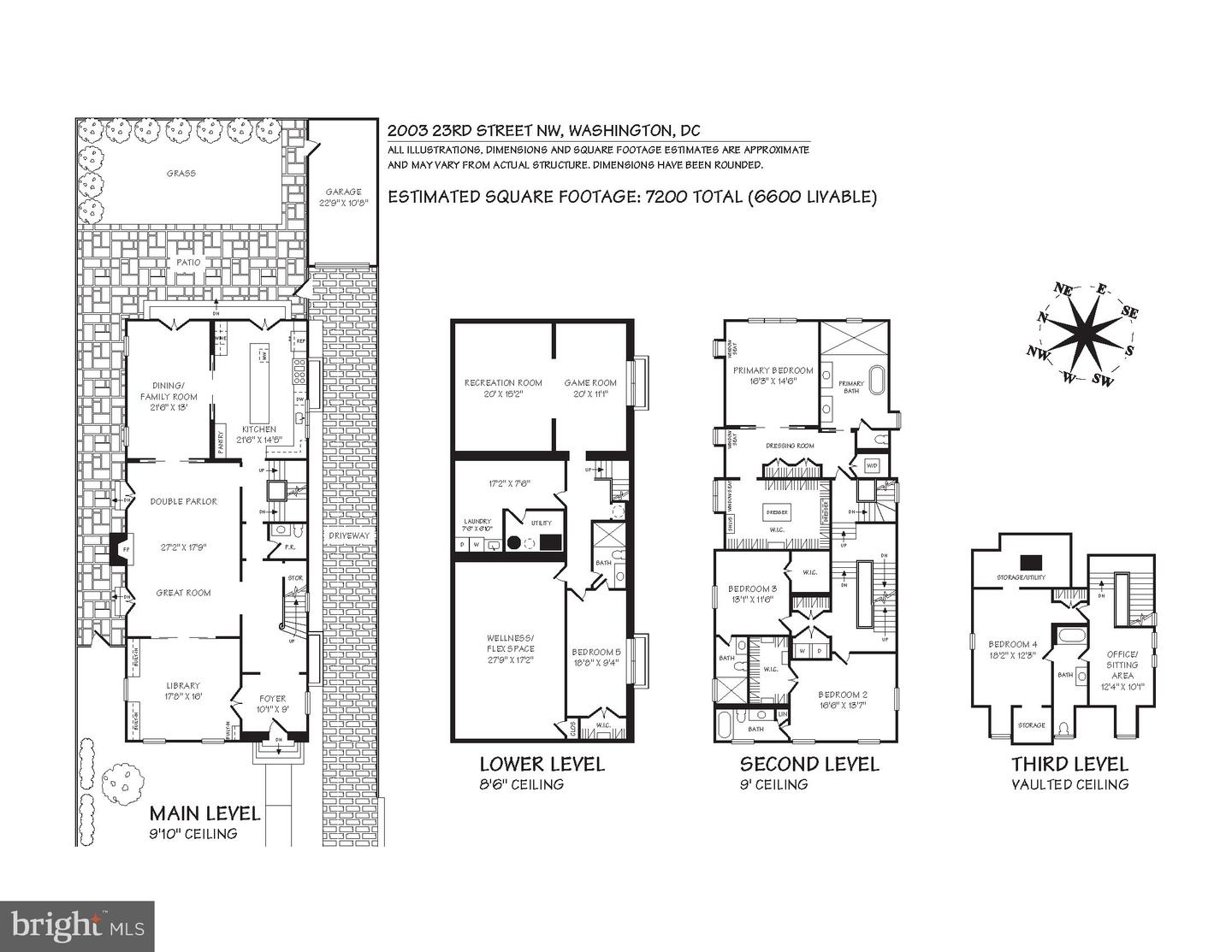 2003 23RD ST NW, WASHINGTON, District Of Columbia 20008, 5 Bedrooms Bedrooms, ,5 BathroomsBathrooms,Residential,For sale,2003 23RD ST NW,DCDC2168226 MLS # DCDC2168226