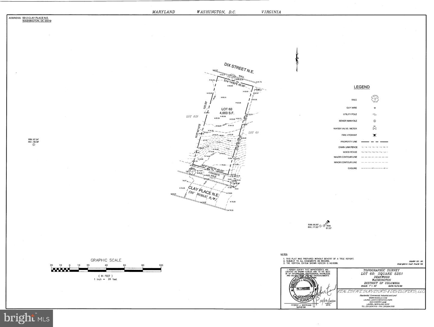 5512 CLAY PL NE, WASHINGTON, District Of Columbia 20019, ,Land,For sale,5512 CLAY PL NE,DCDC2173760 MLS # DCDC2173760