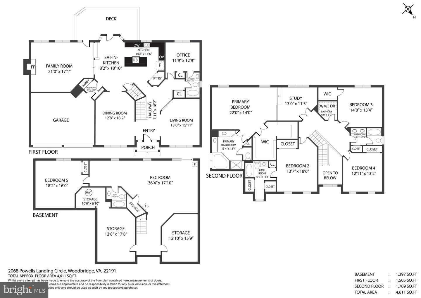 2068 POWELLS LANDING CIR, WOODBRIDGE, Virginia 22191, 6 Bedrooms Bedrooms, ,5 BathroomsBathrooms,Residential,For sale,2068 POWELLS LANDING CIR,VAPW2085286 MLS # VAPW2085286