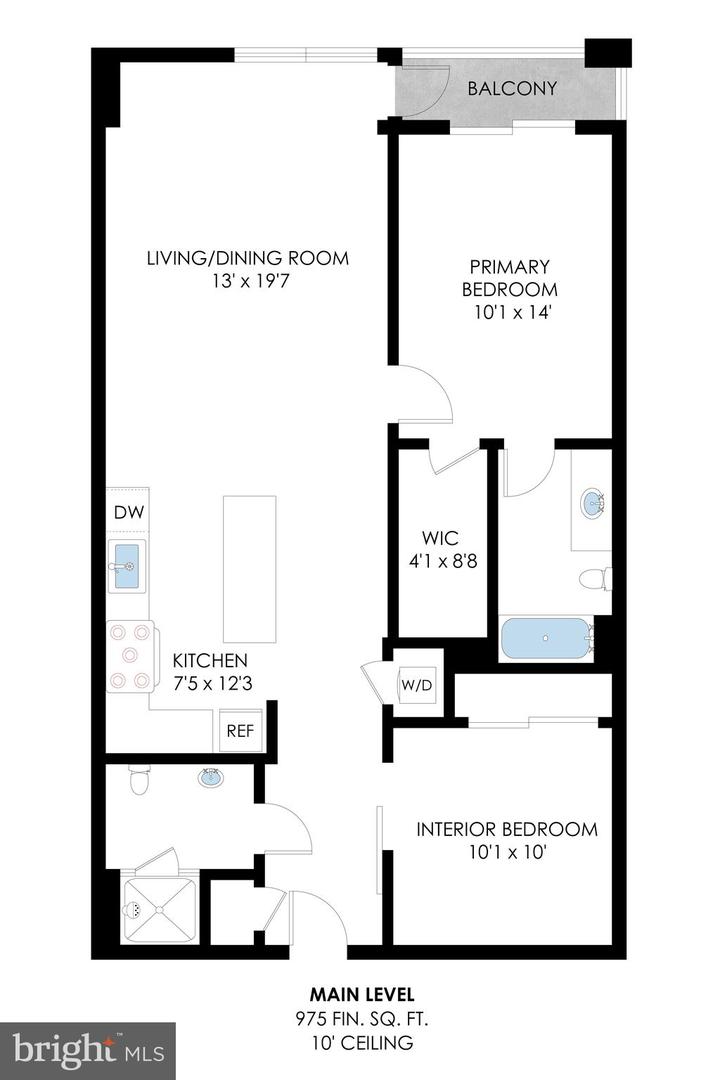 525 WATER ST SW #319, WASHINGTON, District Of Columbia 20024, 2 Bedrooms Bedrooms, ,2 BathroomsBathrooms,Residential,For sale,525 WATER ST SW #319,DCDC2170508 MLS # DCDC2170508