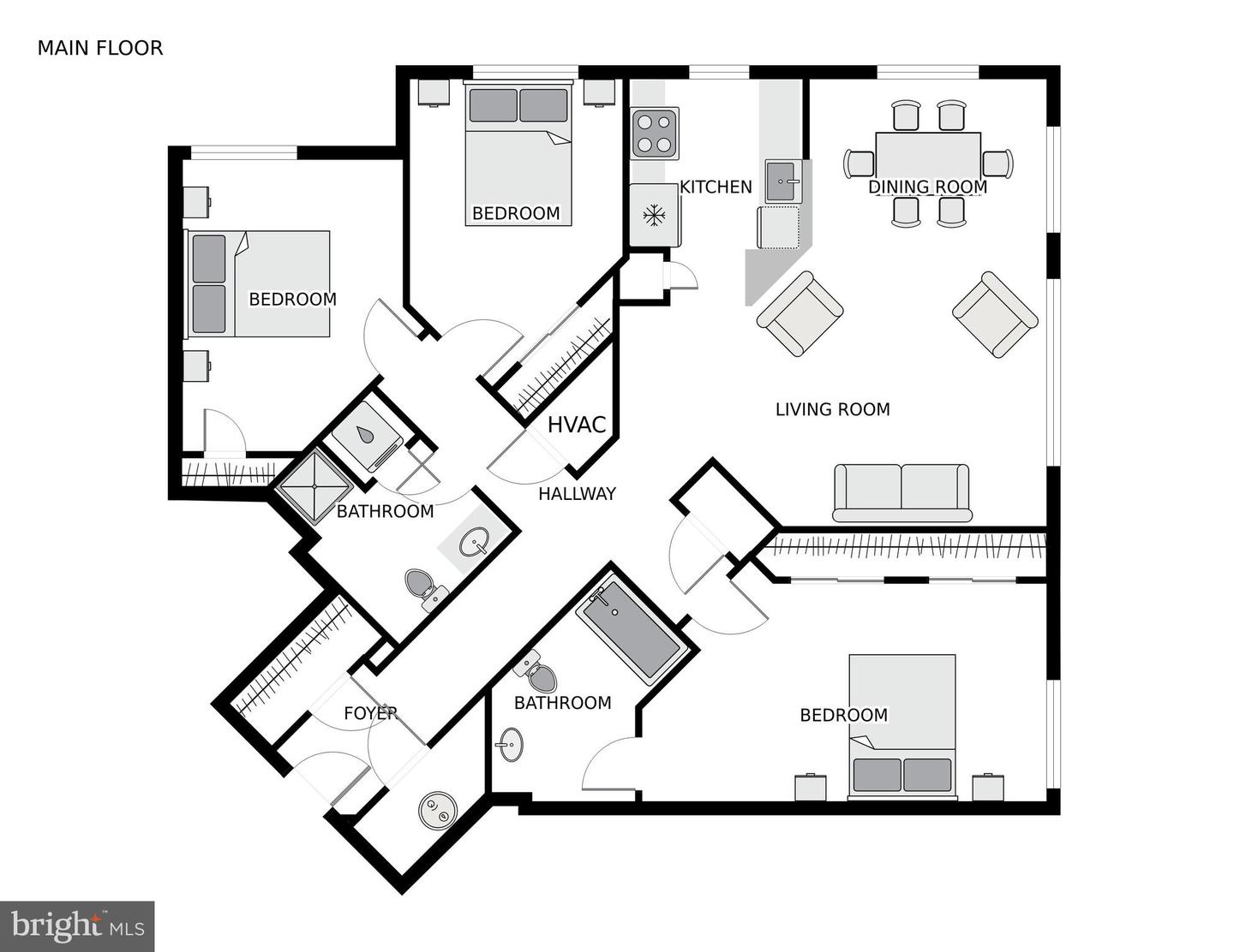 1200 N HARTFORD ST N #201, ARLINGTON, Virginia 22201, 3 Bedrooms Bedrooms, ,2 BathroomsBathrooms,Residential,For sale,1200 N HARTFORD ST N #201,VAAR2051390 MLS # VAAR2051390