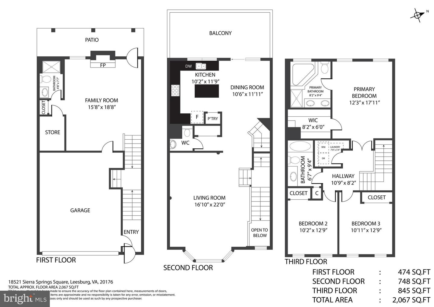 18521 SIERRA SPRINGS SQ, LEESBURG, Virginia 20176, 3 Bedrooms Bedrooms, ,3 BathroomsBathrooms,Residential,For sale,18521 SIERRA SPRINGS SQ,VALO2081424 MLS # VALO2081424