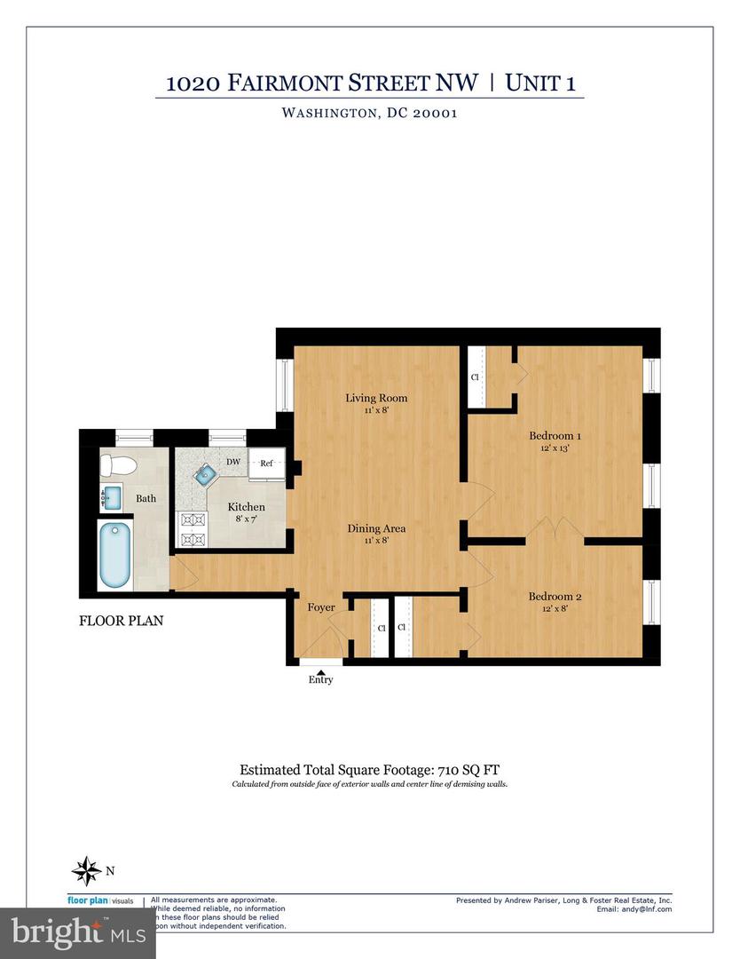 1020 FAIRMONT ST NW #1, WASHINGTON, District Of Columbia 20001, 2 Bedrooms Bedrooms, ,1 BathroomBathrooms,Residential,For sale,1020 FAIRMONT ST NW #1,DCDC2172374 MLS # DCDC2172374