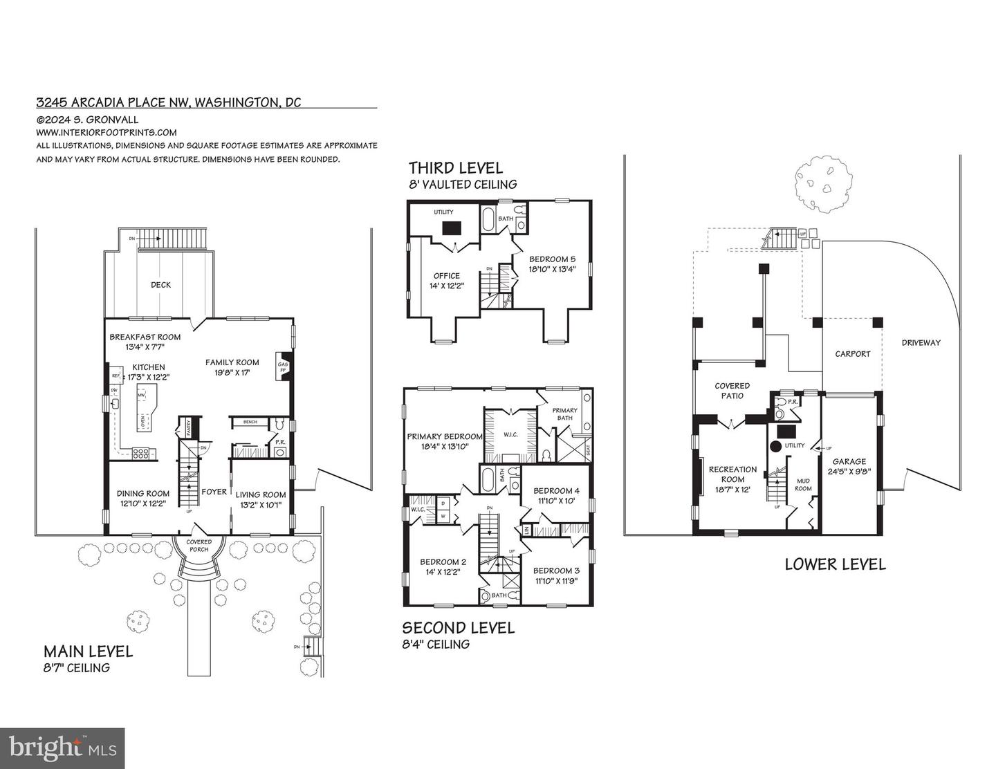 3245 ARCADIA PL NW, WASHINGTON, District Of Columbia 20015, 5 Bedrooms Bedrooms, ,4 BathroomsBathrooms,Residential,For sale,3245 ARCADIA PL NW,DCDC2171862 MLS # DCDC2171862