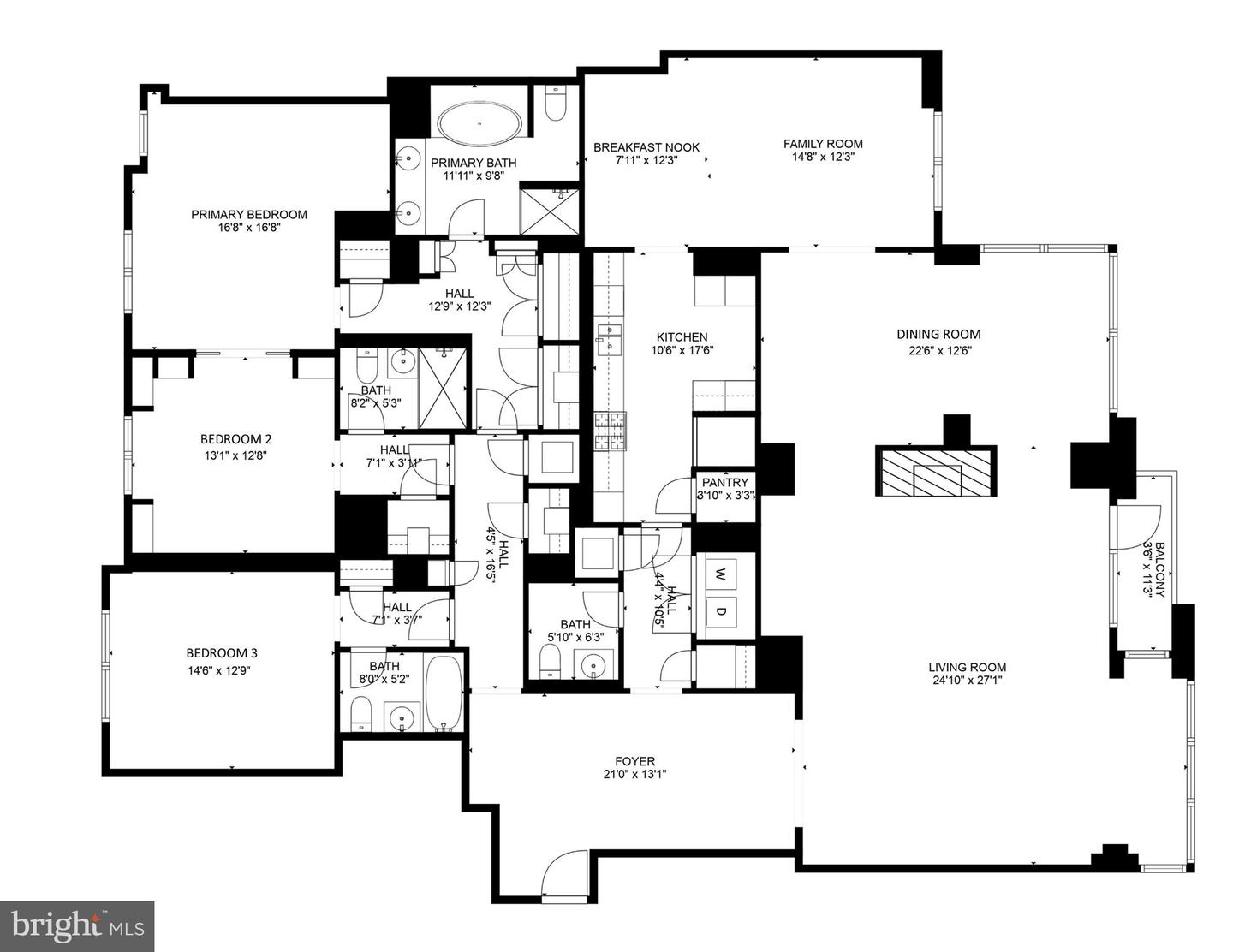 1155 23RD ST NW #7E, WASHINGTON, District Of Columbia 20037, 3 Bedrooms Bedrooms, ,3 BathroomsBathrooms,Residential,For sale,1155 23RD ST NW #7E,DCDC2171364 MLS # DCDC2171364