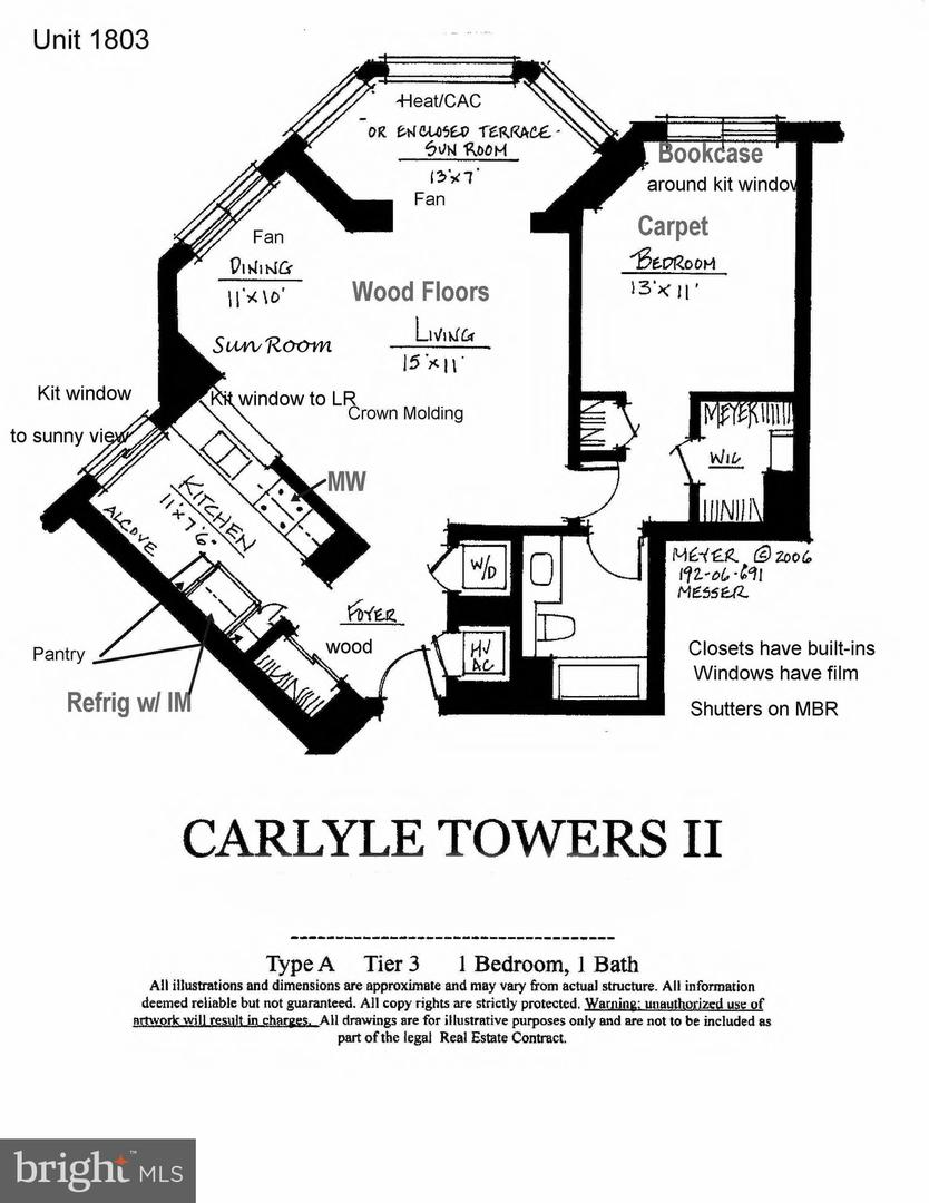 2151 JAMIESON #1803, ALEXANDRIA, Virginia 22314, 1 Bedroom Bedrooms, ,1 BathroomBathrooms,Residential,For sale,2151 JAMIESON #1803,VAAX2040622 MLS # VAAX2040622