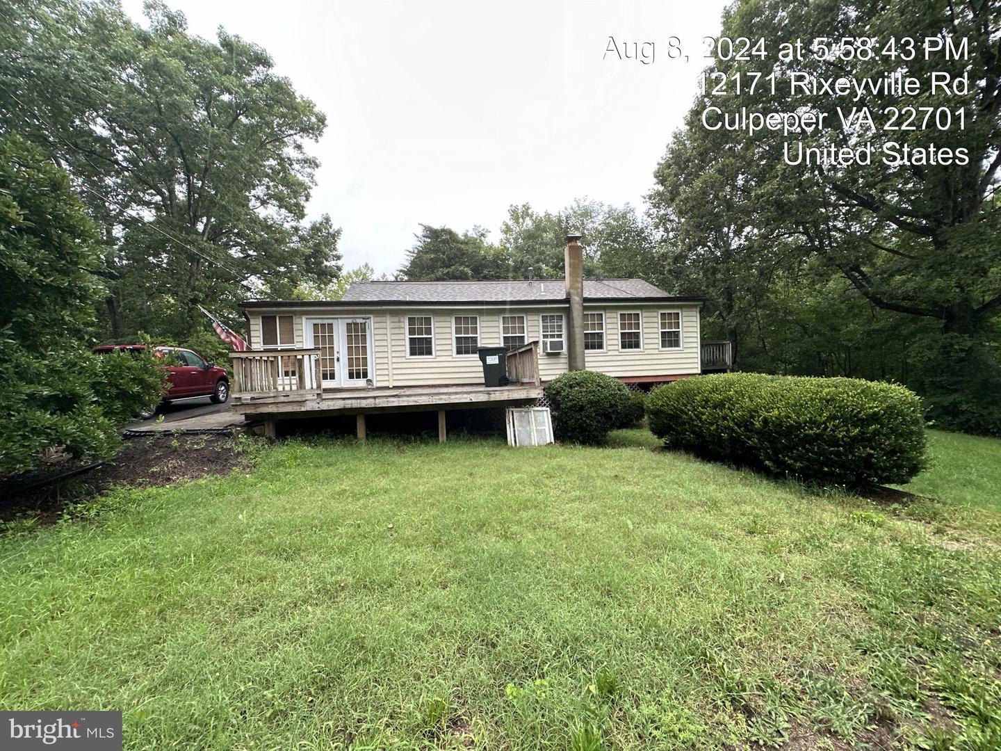 12171 RIXEYVILLE RD, CULPEPER, Virginia 22701, 2 Bedrooms Bedrooms, ,2 BathroomsBathrooms,Residential,For sale,12171 RIXEYVILLE RD,VACU2008602 MLS # VACU2008602