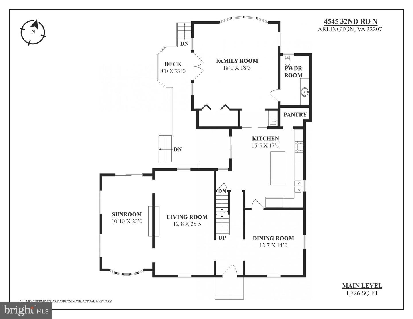 4545 32ND RD N, ARLINGTON, Virginia 22207, 5 Bedrooms Bedrooms, ,4 BathroomsBathrooms,Residential,For sale,4545 32ND RD N,VAAR2051694 MLS # VAAR2051694