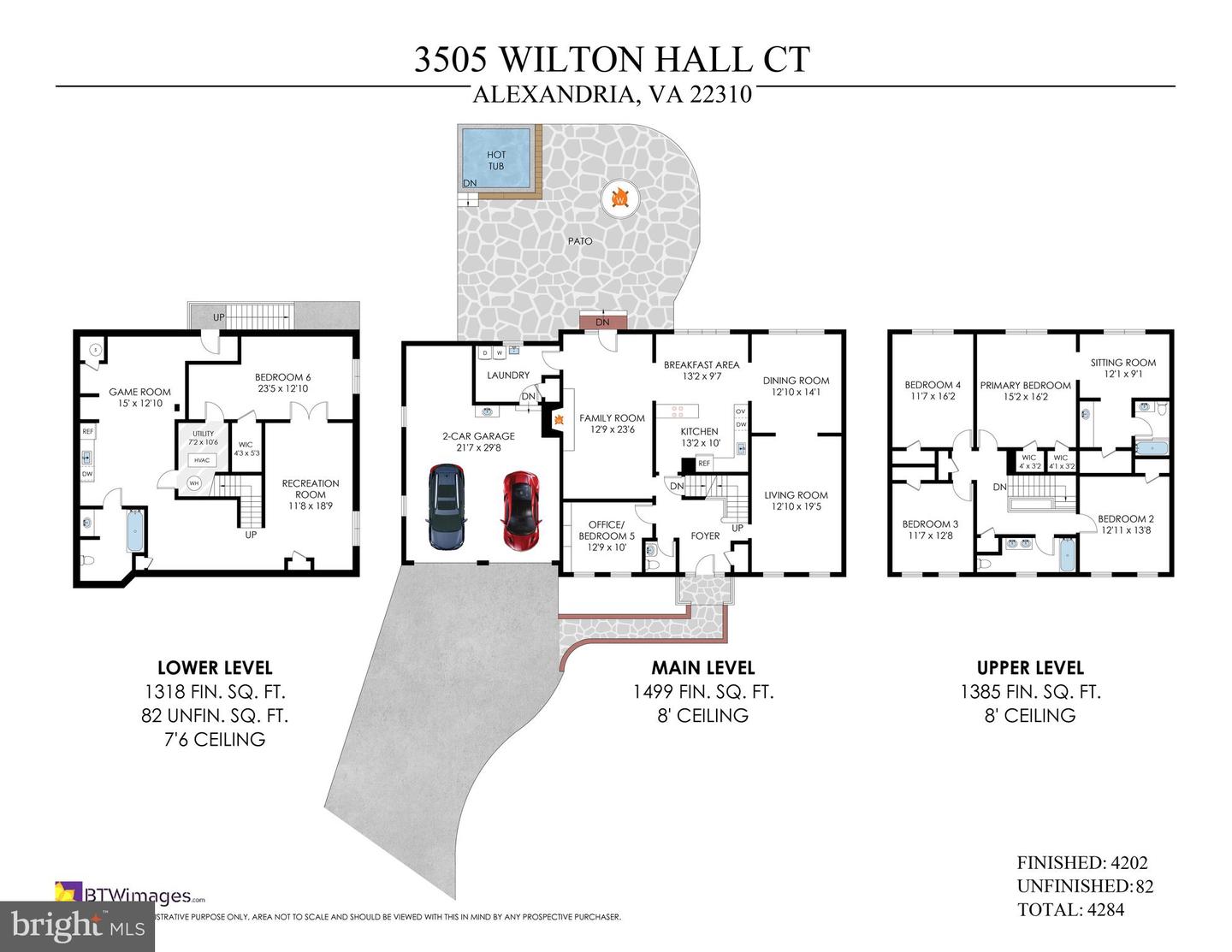 3505 WILTON HALL CT, ALEXANDRIA, Virginia 22310, 6 Bedrooms Bedrooms, ,3 BathroomsBathrooms,Residential,For sale,3505 WILTON HALL CT,VAFX2217076 MLS # VAFX2217076