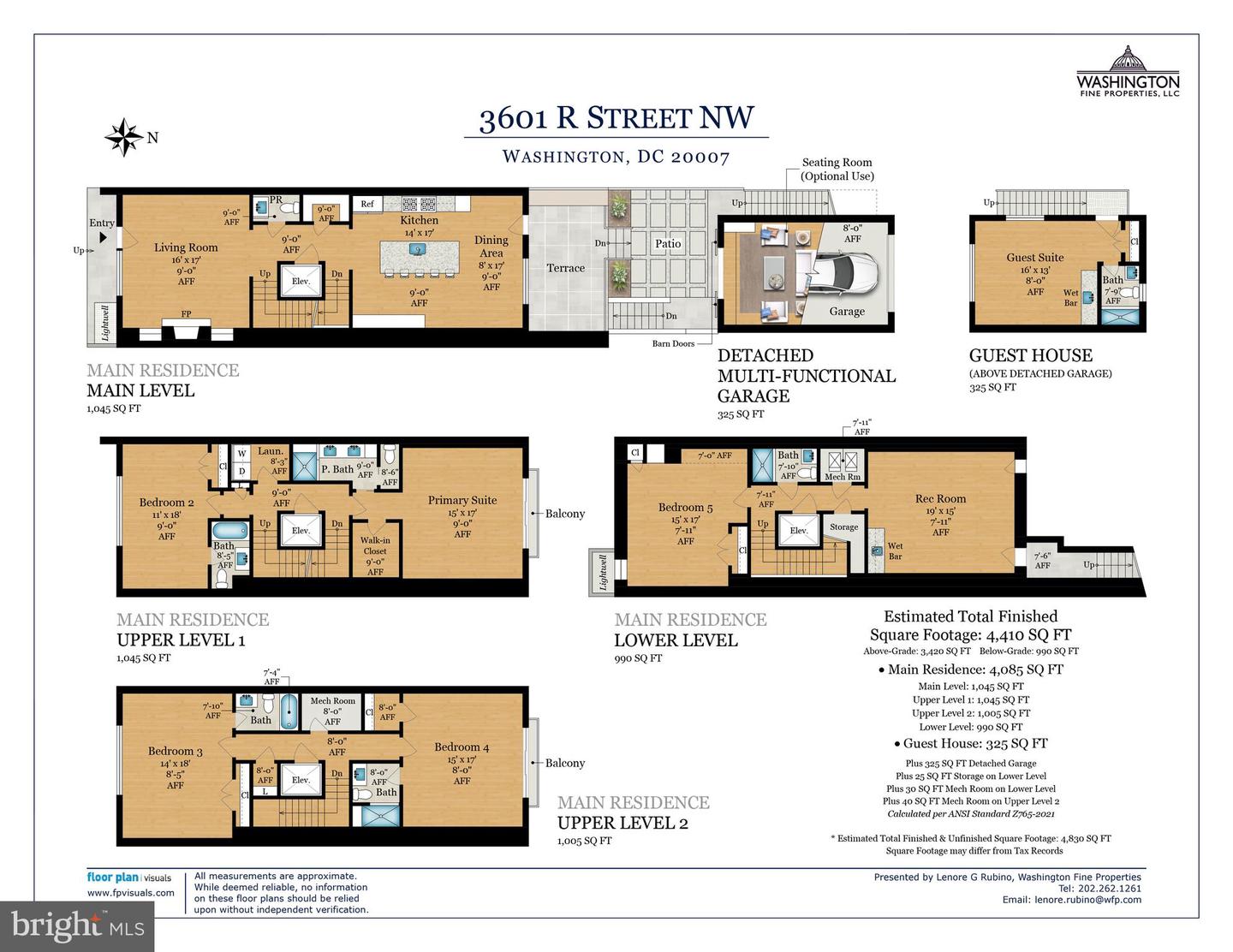 3601 R NW, WASHINGTON, District Of Columbia 20007, 5 Bedrooms Bedrooms, ,5 BathroomsBathrooms,Residential,For sale,3601 R NW,DCDC2174502 MLS # DCDC2174502