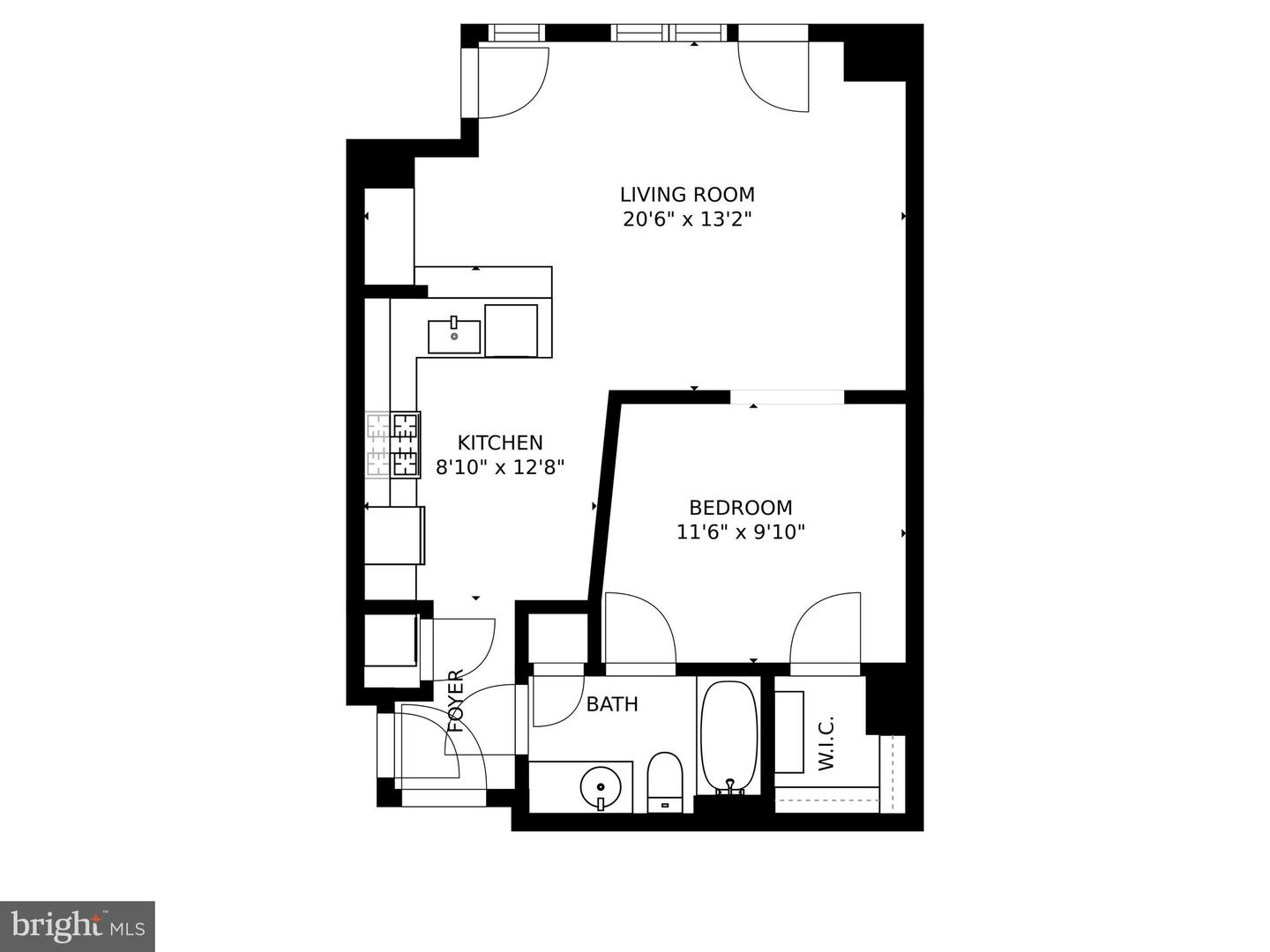 440 L ST NW #1114, WASHINGTON, District Of Columbia 20001, 1 Bedroom Bedrooms, ,1 BathroomBathrooms,Residential,For sale,440 L ST NW #1114,DCDC2174702 MLS # DCDC2174702