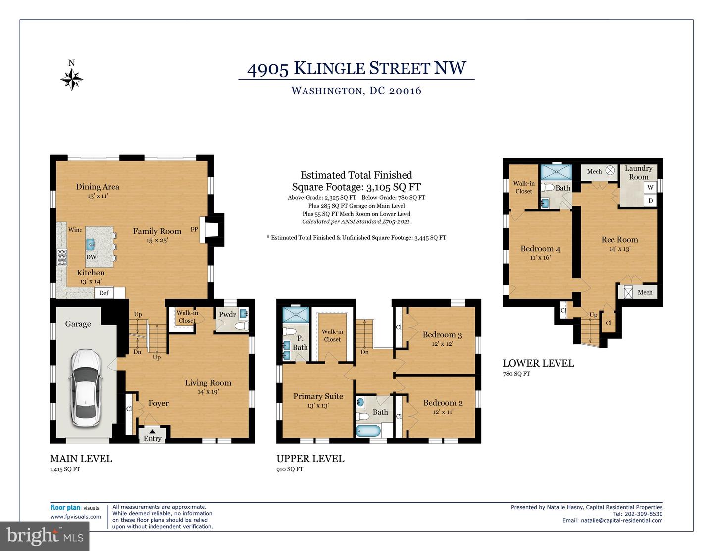 4905 KLINGLE ST NW, WASHINGTON, District Of Columbia 20016, 4 Bedrooms Bedrooms, ,3 BathroomsBathrooms,Residential,For sale,4905 KLINGLE ST NW,DCDC2174470 MLS # DCDC2174470