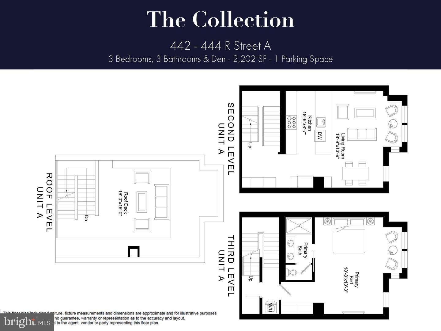 442 R ST NW #A, WASHINGTON, District Of Columbia 20001, 3 Bedrooms Bedrooms, ,3 BathroomsBathrooms,Residential,For sale,442 R ST NW #A,DCDC2174922 MLS # DCDC2174922