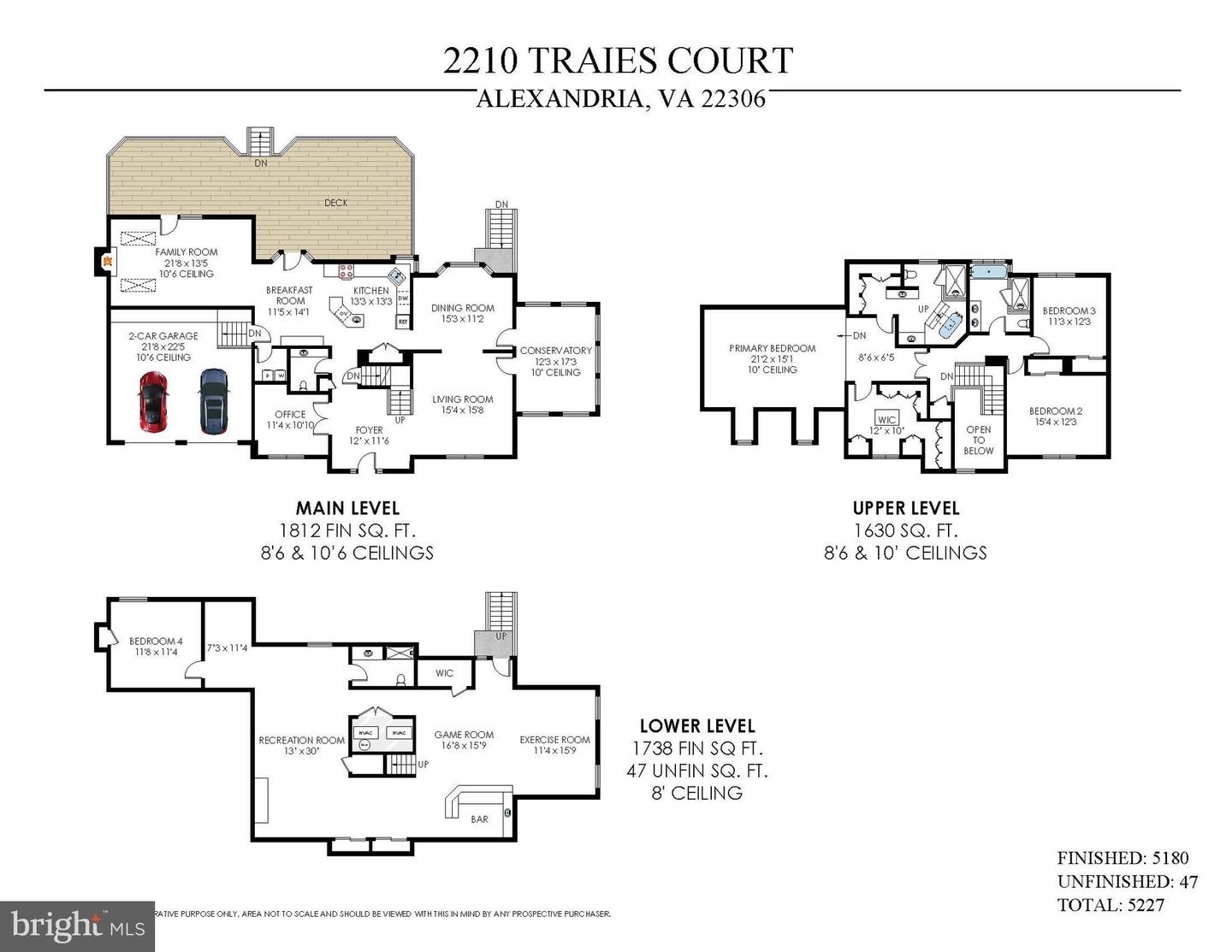 2210 TRAIES CT, ALEXANDRIA, Virginia 22306, 4 Bedrooms Bedrooms, ,3 BathroomsBathrooms,Residential,For sale,2210 TRAIES CT,VAFX2215844 MLS # VAFX2215844