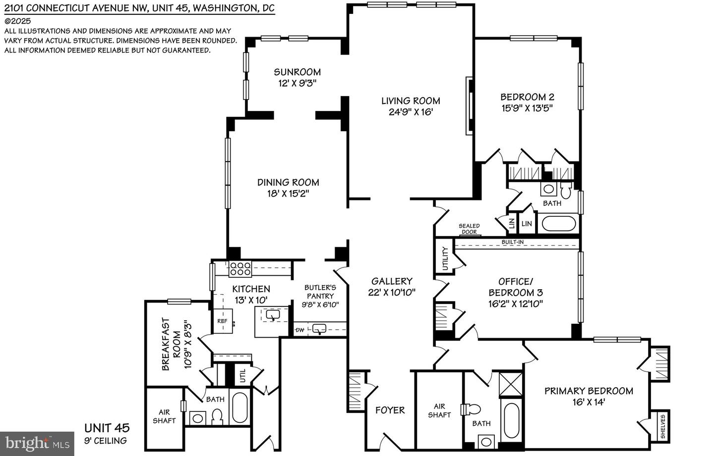 2101 CONNECTICUT AVENUE NW #45, WASHINGTON, District Of Columbia 20008, 3 Bedrooms Bedrooms, 11 Rooms Rooms,3 BathroomsBathrooms,Residential,For sale,2101 CONNECTICUT AVENUE NW #45,DCDC2173992 MLS # DCDC2173992