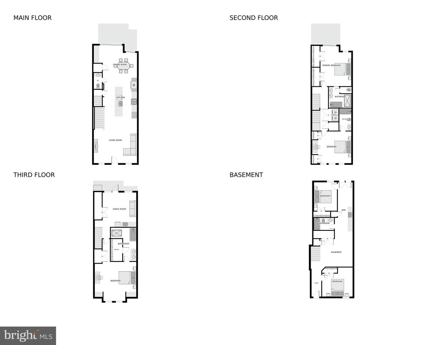 3719 S S ST NW, WASHINGTON, District Of Columbia 20007, 5 Bedrooms Bedrooms, ,4 BathroomsBathrooms,Residential,For sale,3719 S S ST NW,DCDC2175010 MLS # DCDC2175010