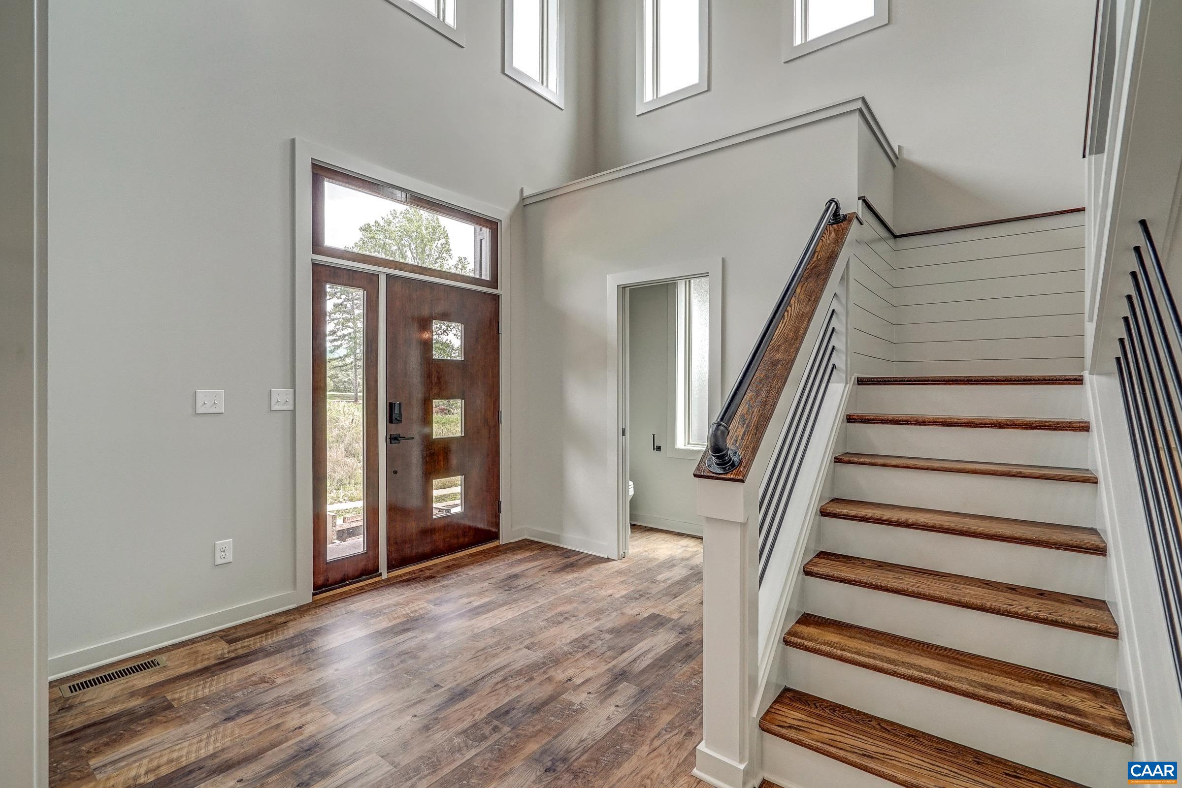 Luxury vinyl floors and energy efficient Pella windows throughout the home.