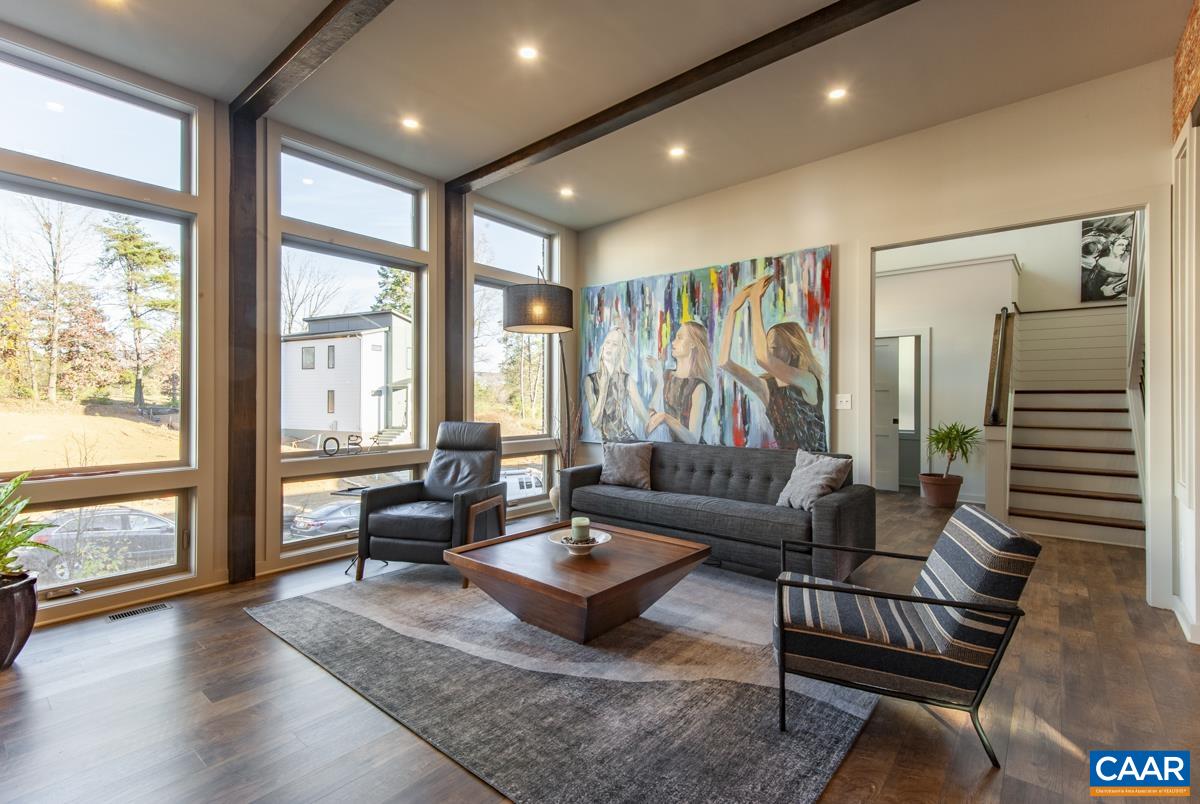 Light filled great room with open floor plan.