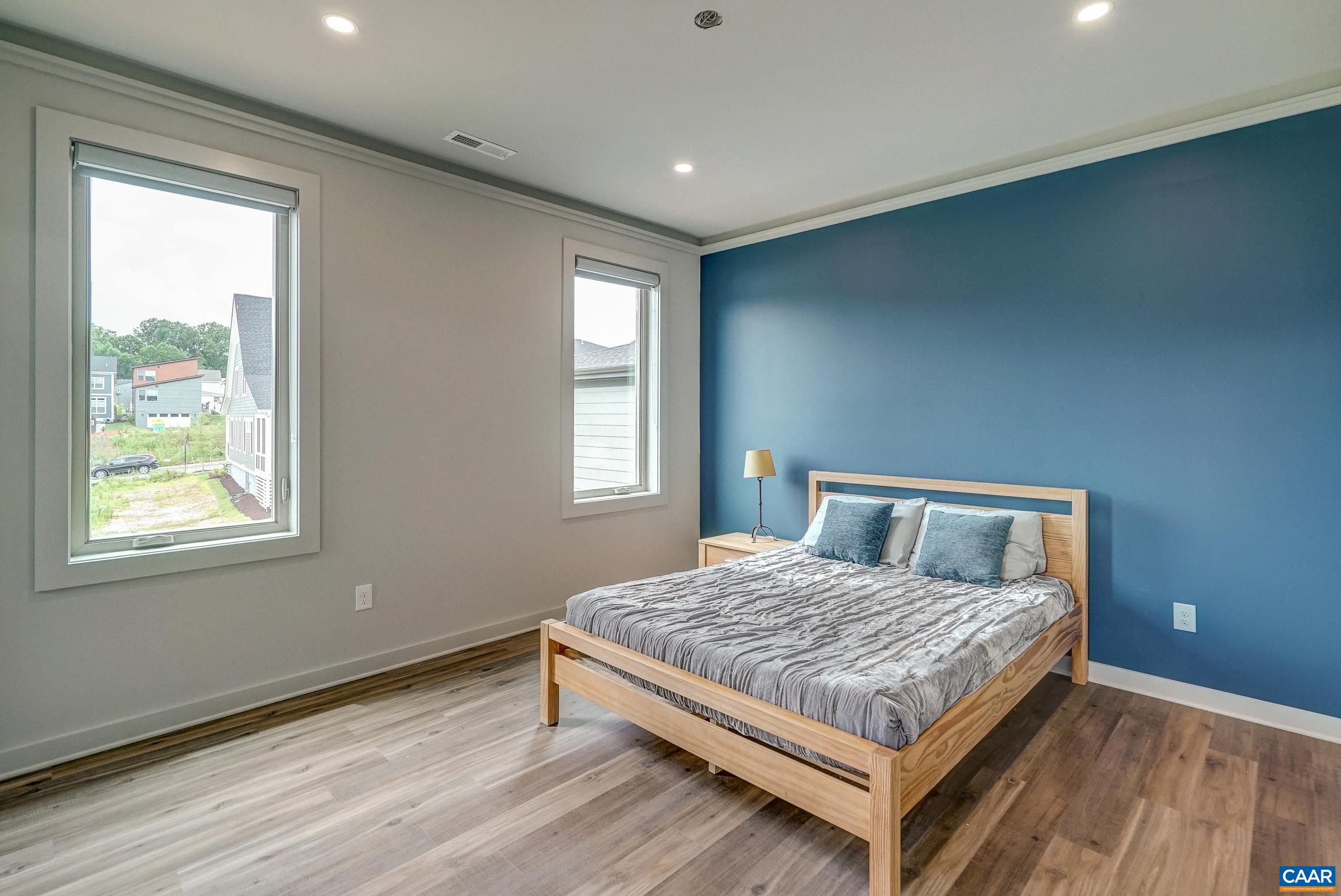 Second floor bedroom with ensuite bathroom.