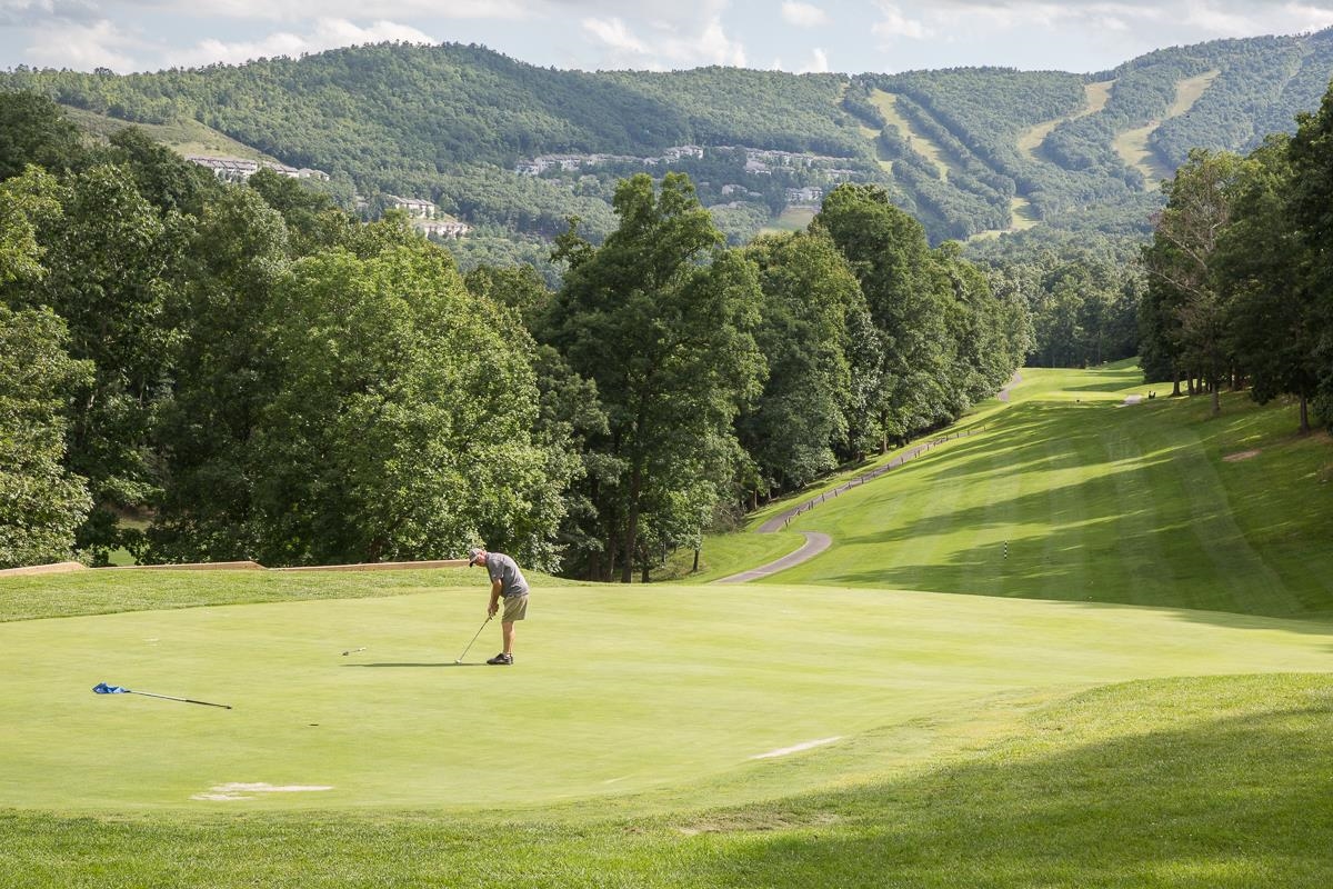 The Mountain Court beautiful and challenging The Woodstone Course open and valley views