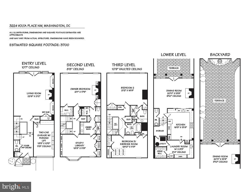 3224 VOLTA PL NW, WASHINGTON, District Of Columbia 20007, 4 Bedrooms Bedrooms, ,3 BathroomsBathrooms,Residential,For sale,3224 VOLTA PL NW,DCDC2174500 MLS # DCDC2174500