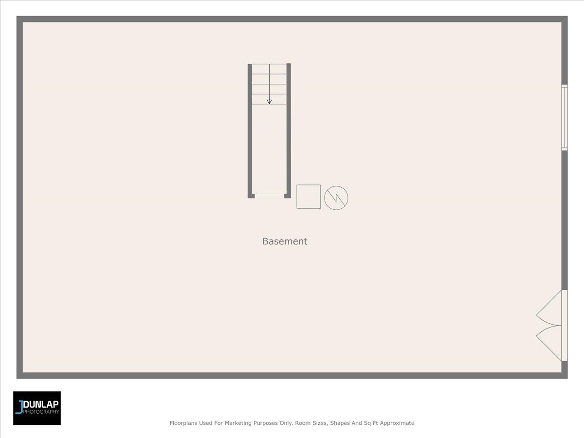 Unfinished basement floorplans