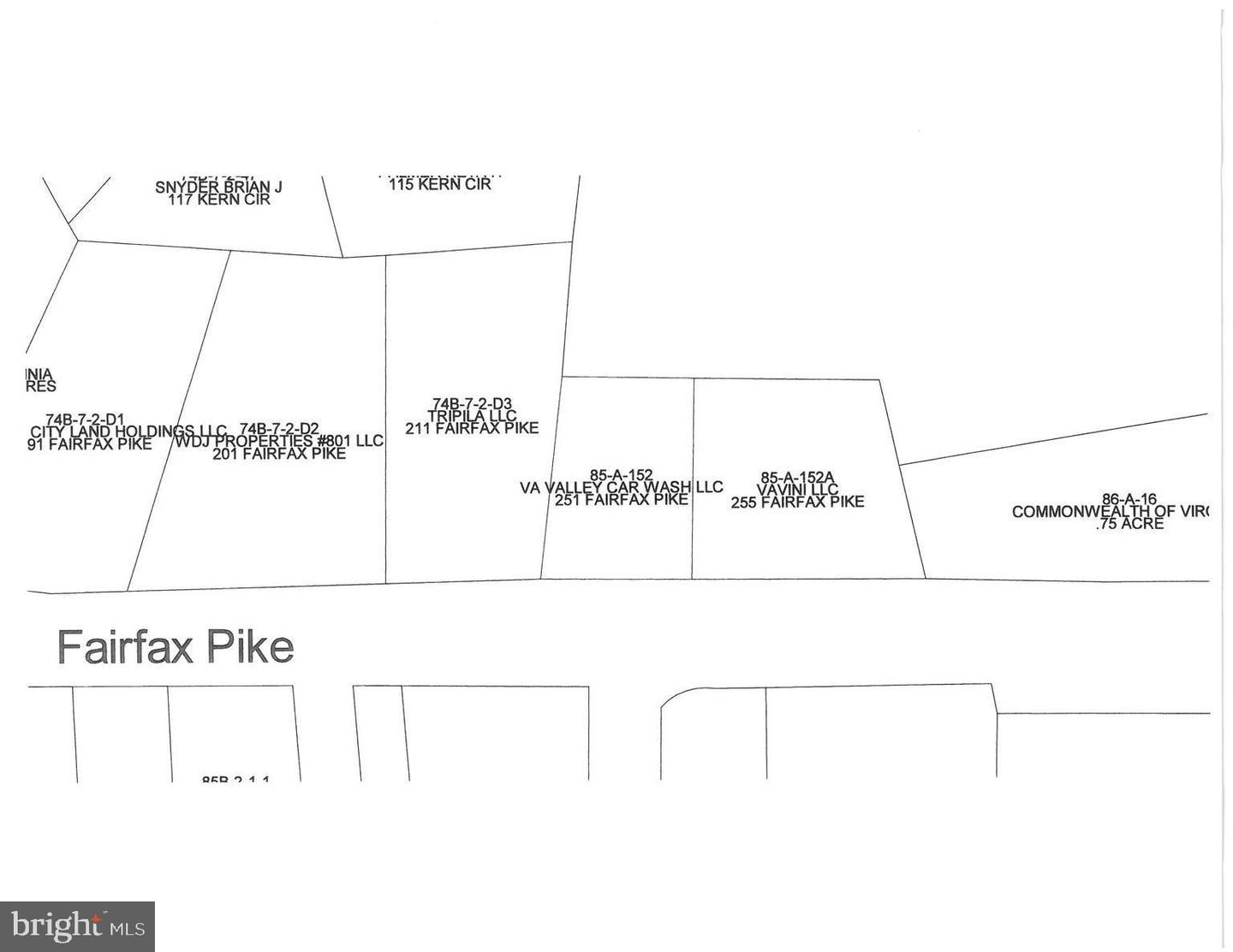 251 FAIRFAX PIKE, STEPHENS CITY, Virginia 22655, ,Land,For sale,251 FAIRFAX PIKE,VAFV2023848 MLS # VAFV2023848