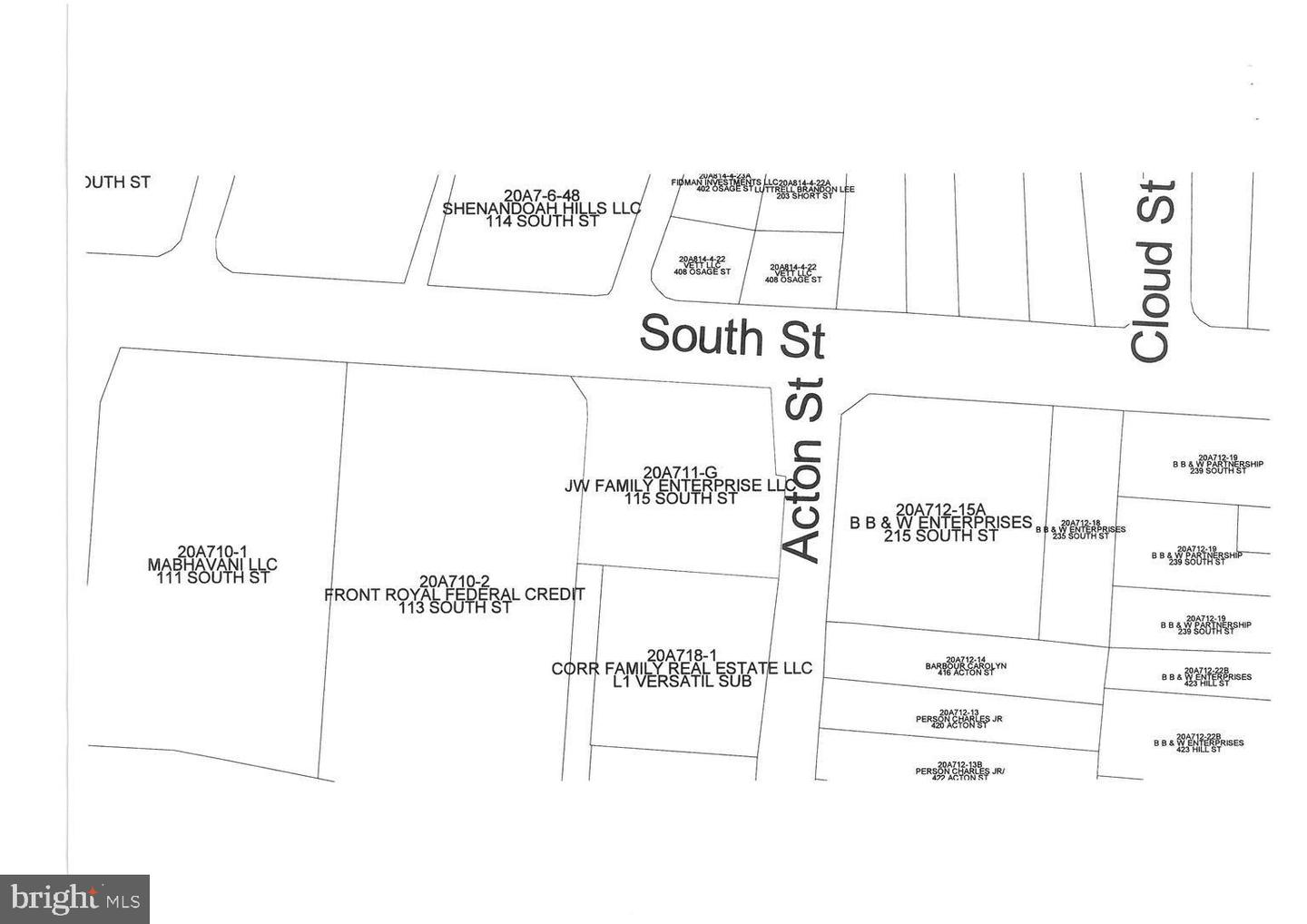 115 SOUTH ST, FRONT ROYAL, Virginia 22630, ,Land,For sale,115 SOUTH ST,VAWR2010182 MLS # VAWR2010182