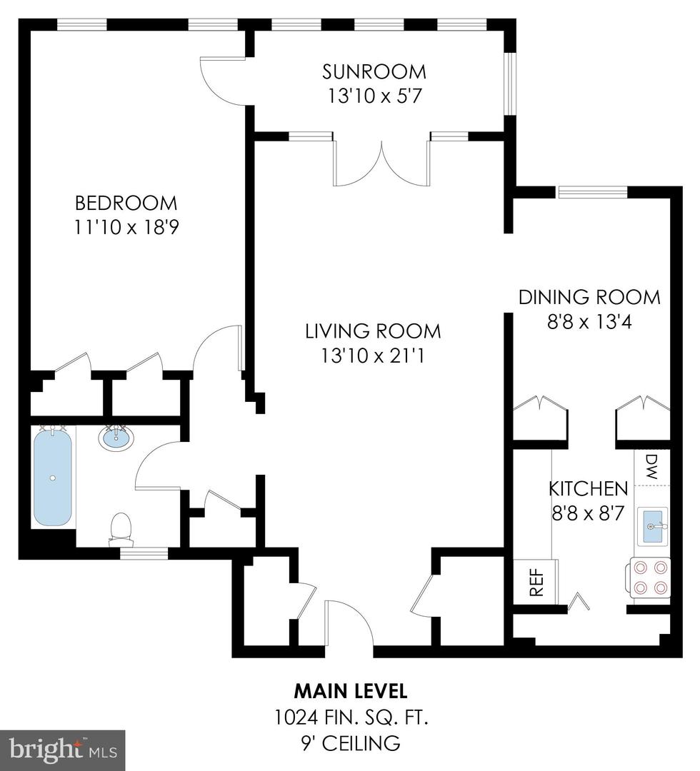 4707 CONNECTICUT AVE NW #605, WASHINGTON, District Of Columbia 20008, 1 Bedroom Bedrooms, ,1 BathroomBathrooms,Residential,For sale,4707 CONNECTICUT AVE NW #605,DCDC2130028 MLS # DCDC2130028