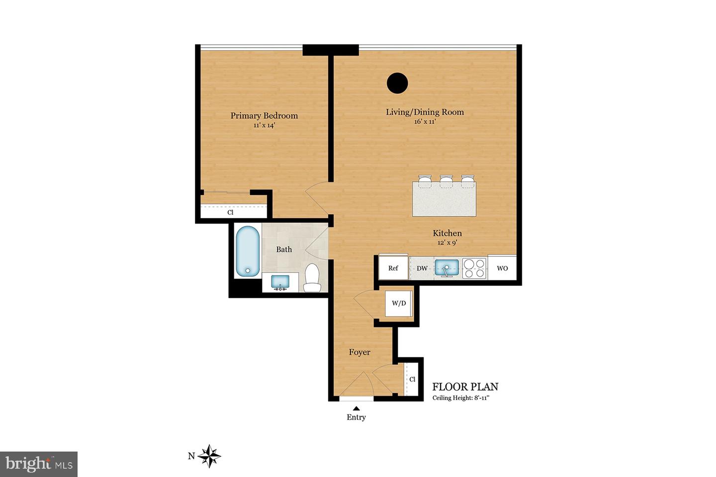 1300 4TH ST SE #714, WASHINGTON, District Of Columbia 20003, 1 Bedroom Bedrooms, ,1 BathroomBathrooms,Residential,For sale,1300 4TH ST SE #714,DCDC2171262 MLS # DCDC2171262