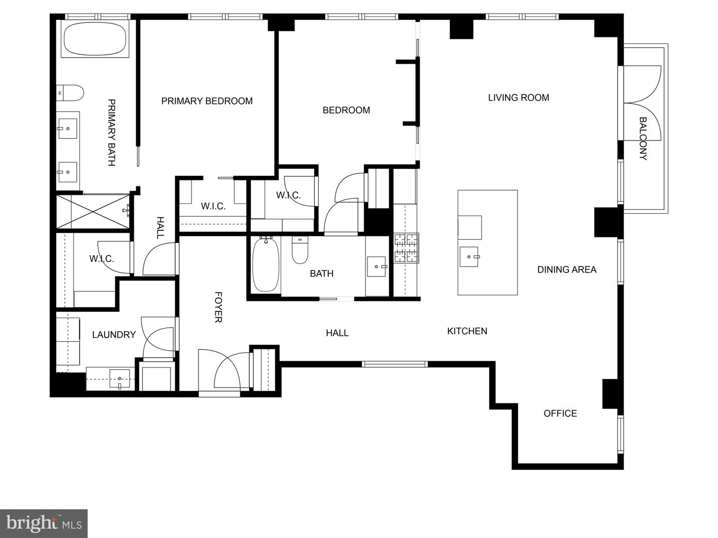 1427 RHODE ISLAND AVE NW #404, WASHINGTON, District Of Columbia 20005, 2 Bedrooms Bedrooms, ,2 BathroomsBathrooms,Residential,For sale,1427 RHODE ISLAND AVE NW #404,DCDC2167970 MLS # DCDC2167970