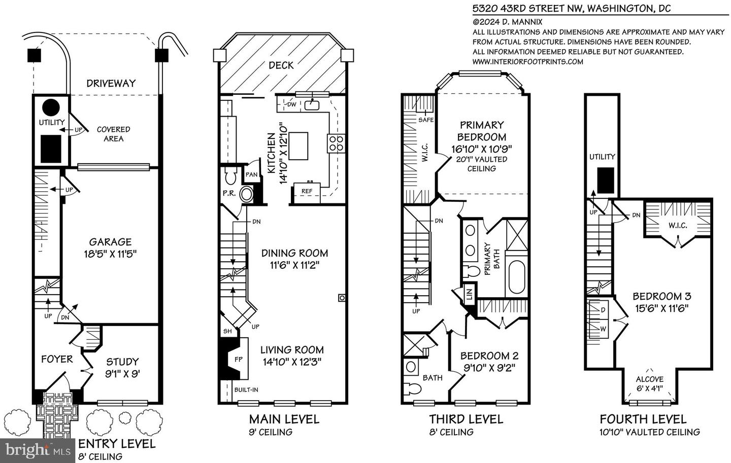 5320 43RD ST NW, WASHINGTON, District Of Columbia 20015, 3 Bedrooms Bedrooms, ,2 BathroomsBathrooms,Residential,For sale,5320 43RD ST NW,DCDC2175670 MLS # DCDC2175670