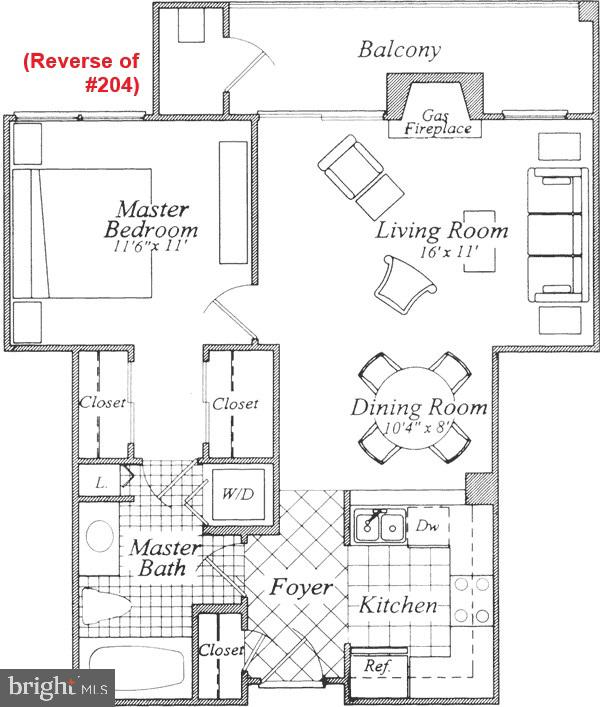 1321 N ADAMS CT #204, ARLINGTON, Virginia 22201, 1 Bedroom Bedrooms, ,1 BathroomBathrooms,Residential,For sale,1321 N ADAMS CT #204,VAAR2052480 MLS # VAAR2052480