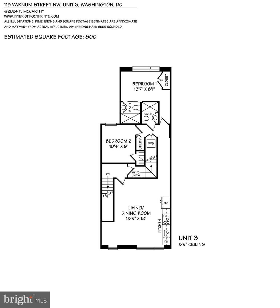 113 VARNUM ST NW #3, WASHINGTON, District Of Columbia 20011, 2 Bedrooms Bedrooms, ,2 BathroomsBathrooms,Residential,For sale,113 VARNUM ST NW #3,DCDC2140432 MLS # DCDC2140432