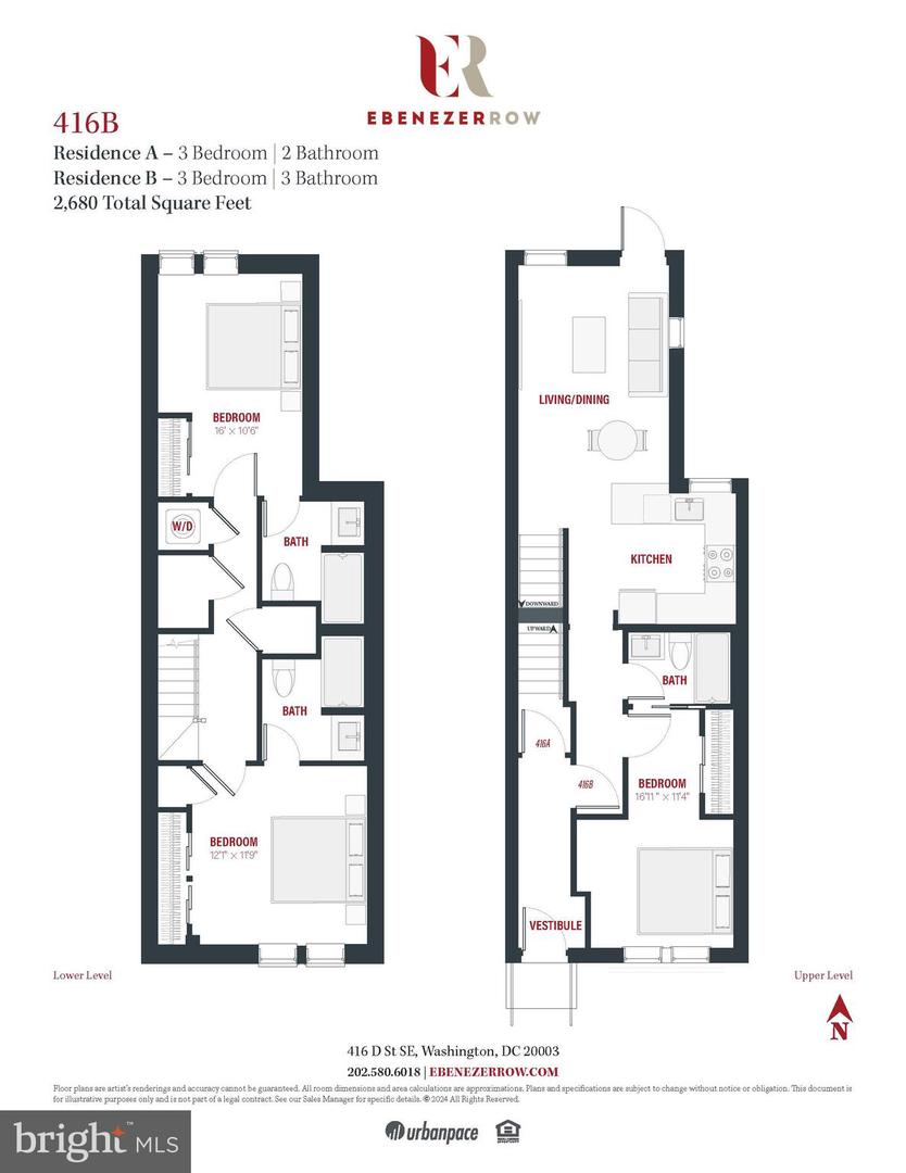 416 D ST SE, WASHINGTON, District Of Columbia 20003, 6 Bedrooms Bedrooms, ,5 BathroomsBathrooms,Residential,For sale,416 D ST SE,DCDC2162936 MLS # DCDC2162936