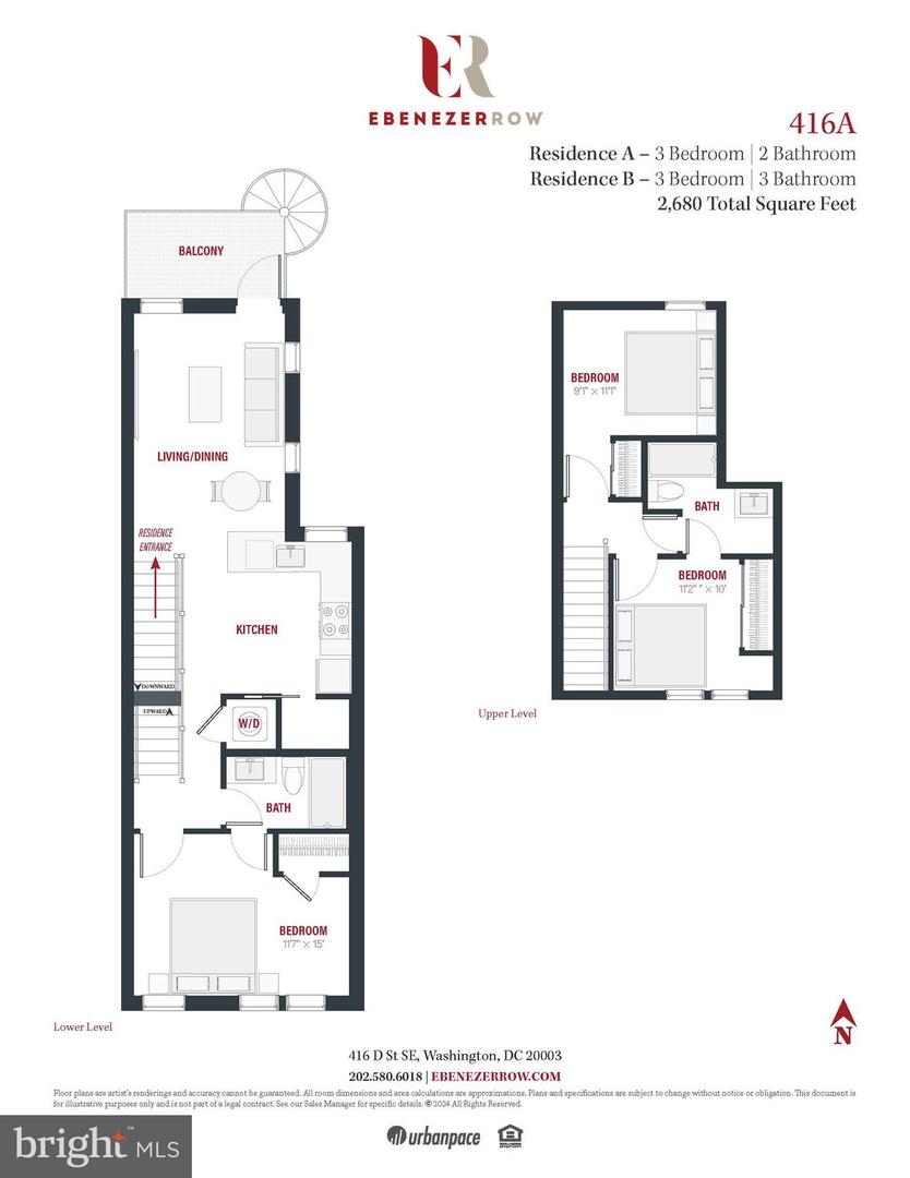 416 D ST SE, WASHINGTON, District Of Columbia 20003, 6 Bedrooms Bedrooms, ,5 BathroomsBathrooms,Residential,For sale,416 D ST SE,DCDC2162936 MLS # DCDC2162936