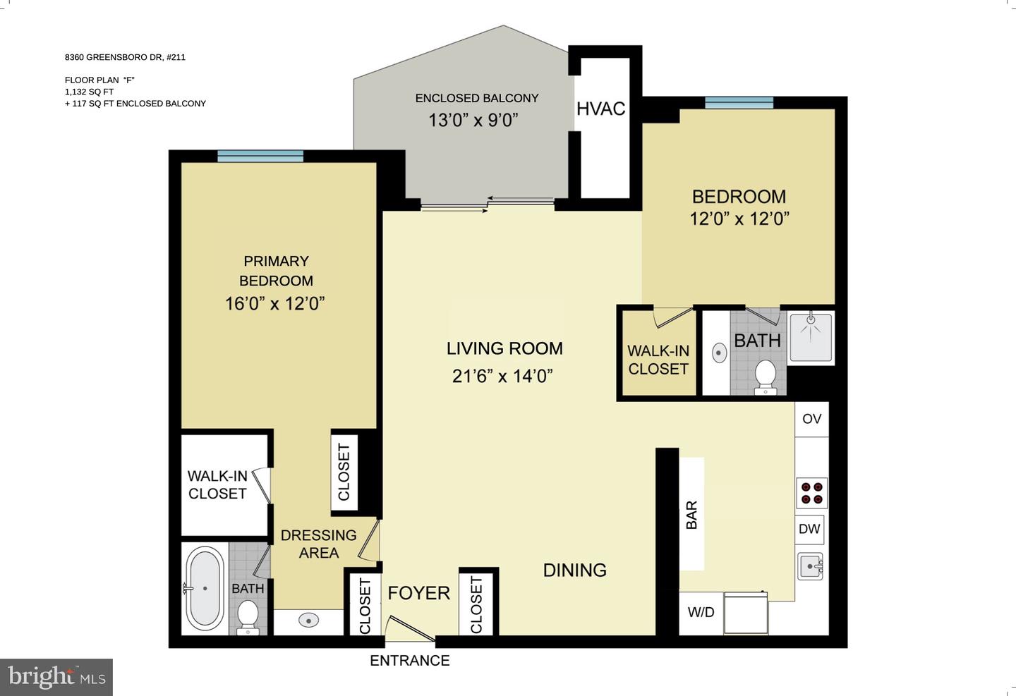 8360 GREENSBORO DR #211, MCLEAN, Virginia 22102, 2 Bedrooms Bedrooms, ,2 BathroomsBathrooms,Residential,For sale,8360 GREENSBORO DR #211,VAFX2218540 MLS # VAFX2218540