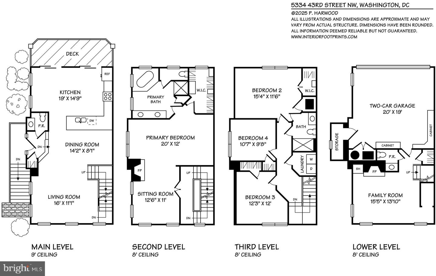 5334 43RD ST NW, WASHINGTON, District Of Columbia 20015, 4 Bedrooms Bedrooms, ,2 BathroomsBathrooms,Residential,For sale,5334 43RD ST NW,DCDC2126508 MLS # DCDC2126508