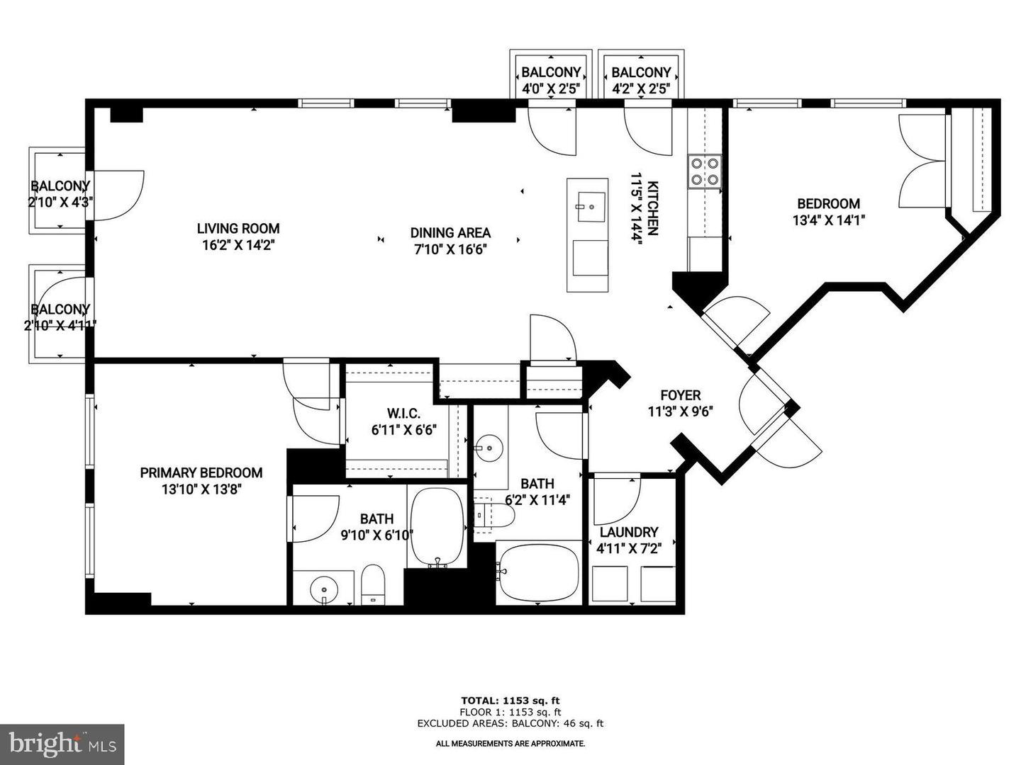 616 E E ST NW #614, WASHINGTON, District Of Columbia 20004, 2 Bedrooms Bedrooms, ,2 BathroomsBathrooms,Residential,For sale,616 E E ST NW #614,DCDC2176566 MLS # DCDC2176566