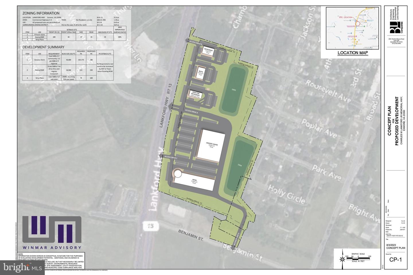 BENJAMIN STREET AND LANKFORD HIGHWAY, EXMORE, Virginia 23350, ,Land,For sale,BENJAMIN STREET AND LANKFORD HIGHWAY,VANH2000036 MLS # VANH2000036