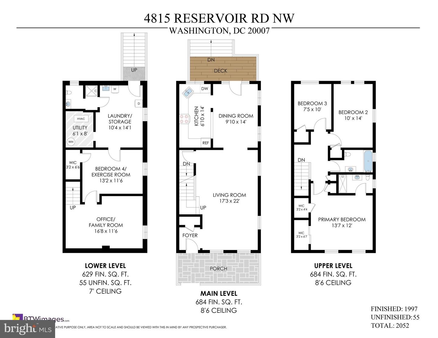 4815 RESERVOIR RD NW, WASHINGTON, District Of Columbia 20007, 4 Bedrooms Bedrooms, ,3 BathroomsBathrooms,Residential,For sale,4815 RESERVOIR RD NW,DCDC2171424 MLS # DCDC2171424